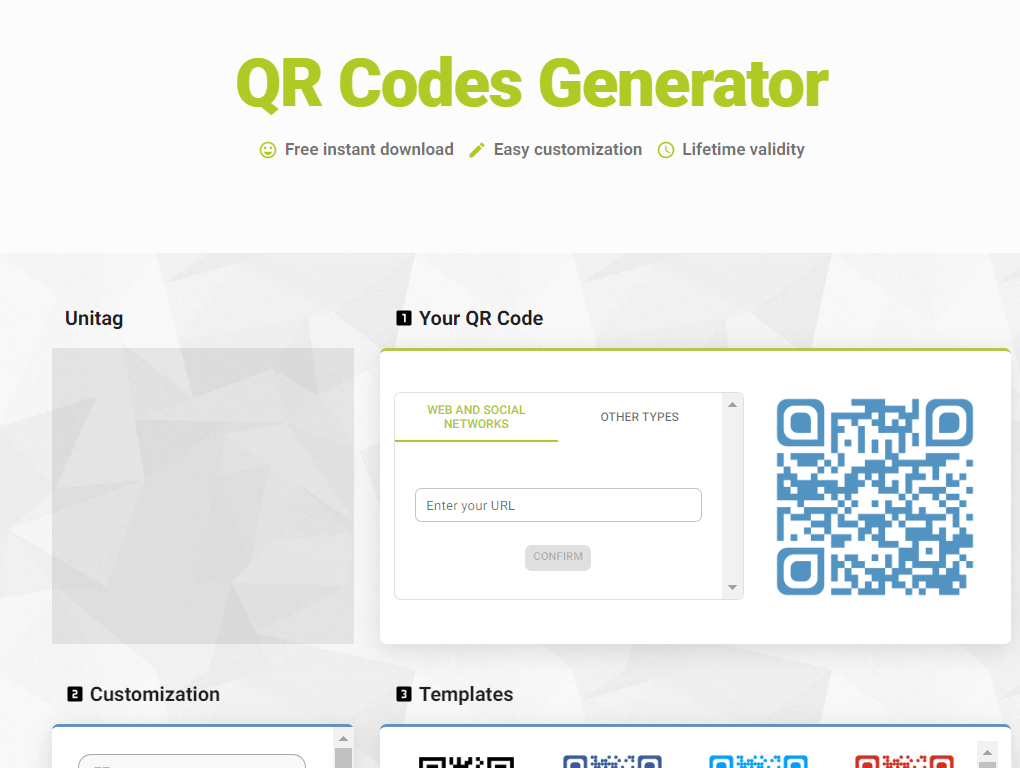 QR code generator