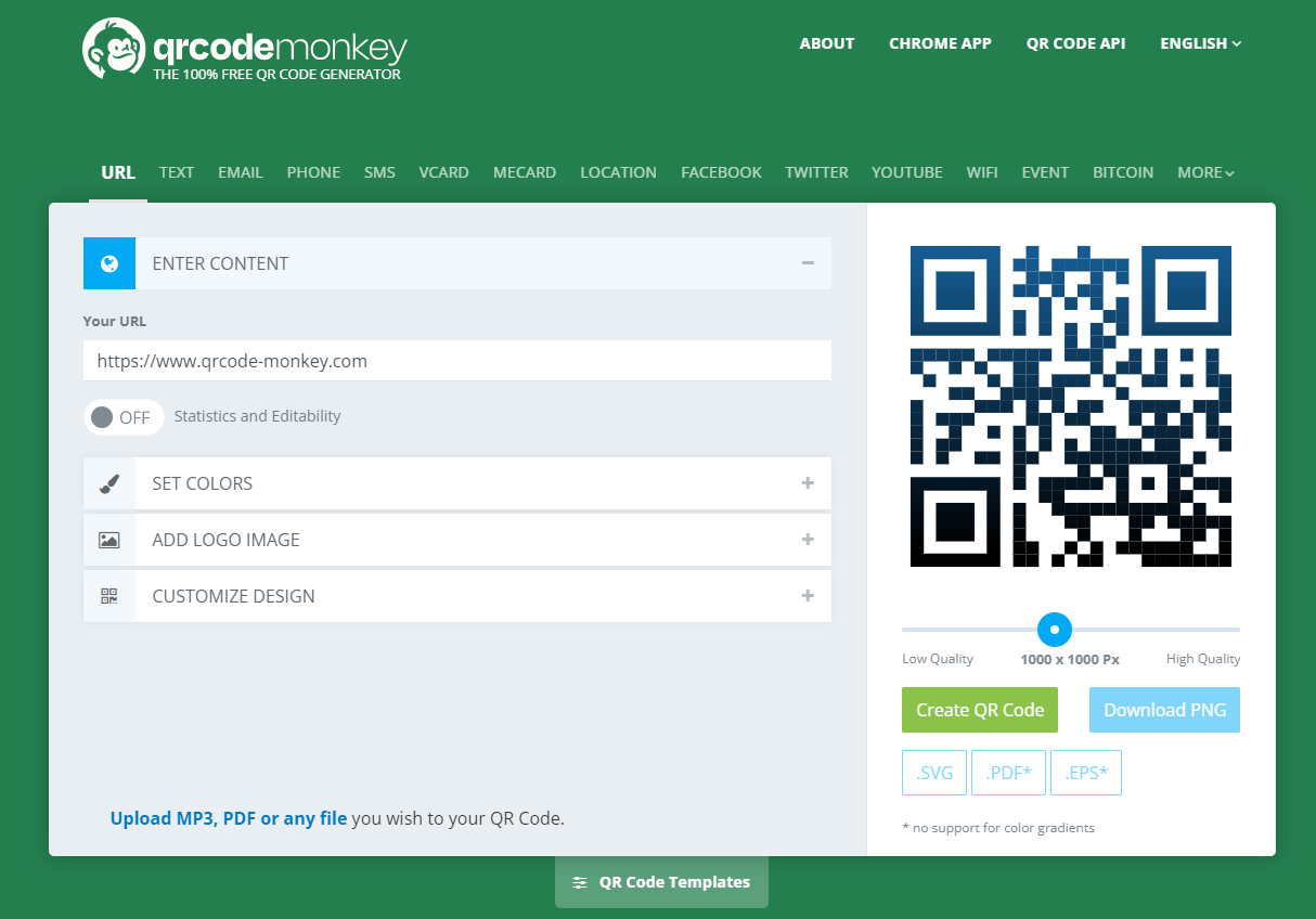 QR code generator