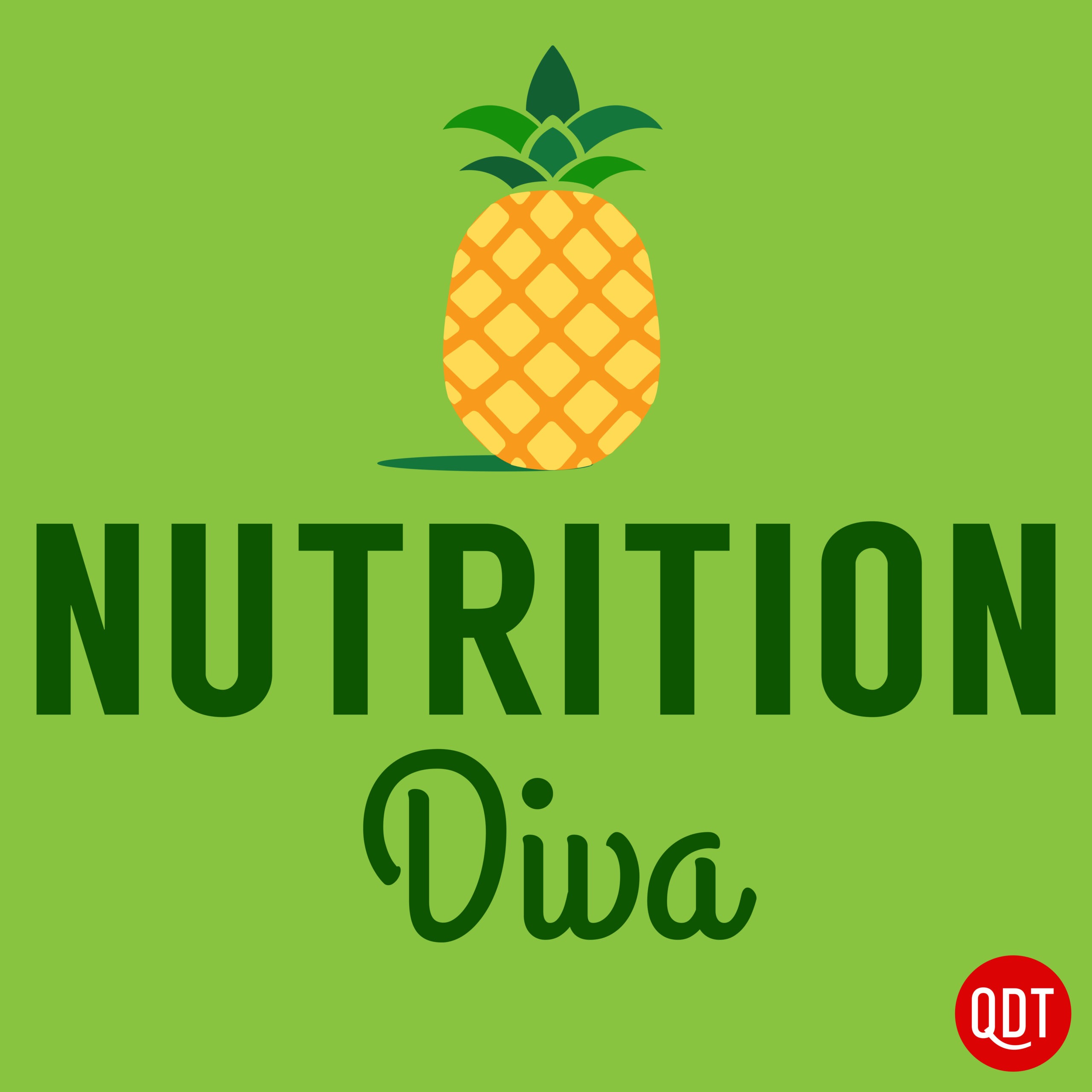 nutrition diva podcast art
