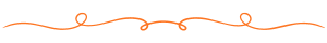 A squiggly orange line