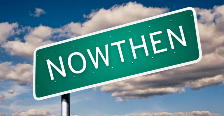 A road sign that reads Nowthen